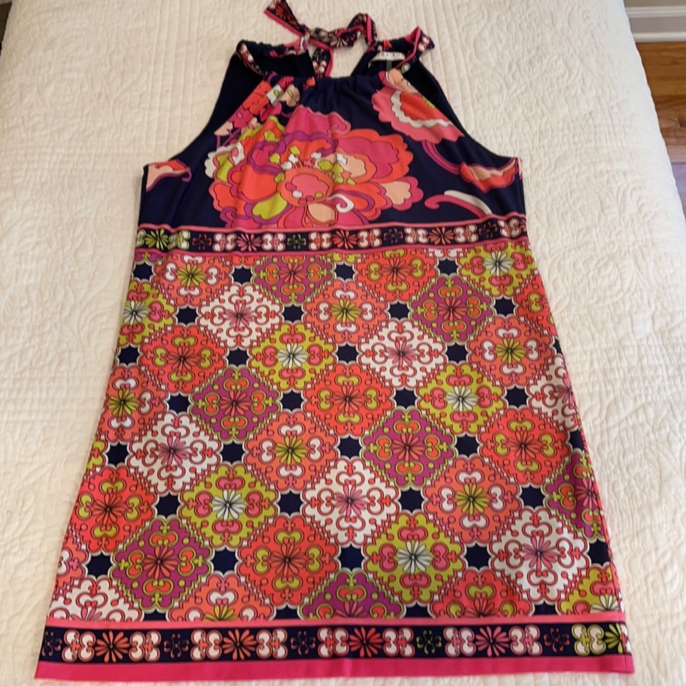 Trina Turk Halter Neck Dress